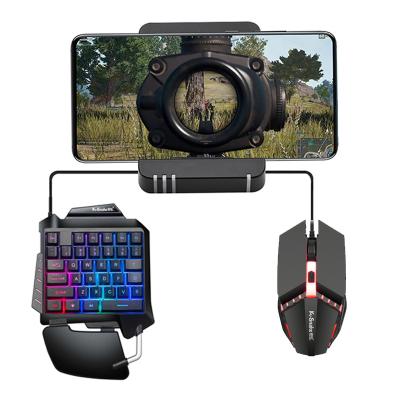 China Mobile Control Game Factory Directly Sell Mouse and Keyboard Controller For PUBG Android and IOS for Mobile Phone Game Adapter for sale