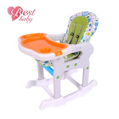 China Safety/suitable 0-6years old children 0-6years old professional manufacture baby 3 in 1 high quality safe chair for baby feeding dining chair for sale