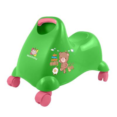 China Ride On Toy Wholesale Customized Good Quality Portable Green Kids Scooter for sale