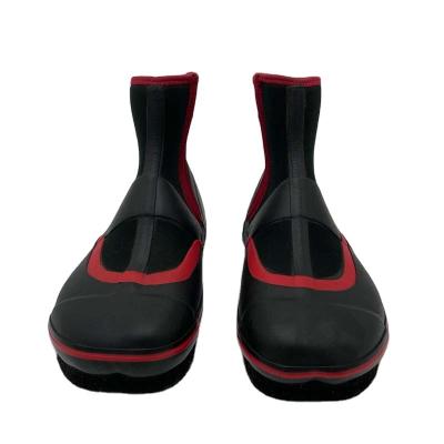 China Anti-Smell Felt Outsole Neoprene Fishing Boots With Zipper for sale