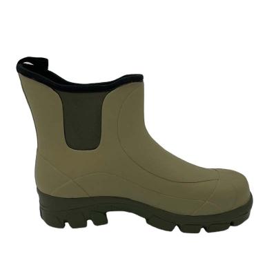 China Anti-Smell Ankle Neoprene Garden Boots For Men for sale