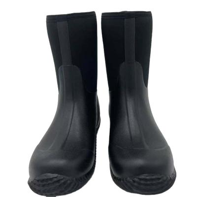 China Anti-Smell OEM Manufacturers 100% OEM Women Waterproof Neoprene Rubber Boots for Garden and Workplace for sale