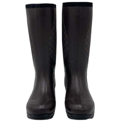 China Waterproof Mens And Ladies Waterproof Work Neoprene Rain Boots Outdoor Rain Boots for sale