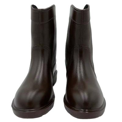 China Fashion trend waterproof ladies waterproof PVC ankle anti-skid rain boots wholesale for sale