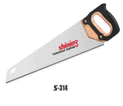 China Factory Directly Wholesale Good Quality Sharp Hand Saw With Wooden Handle Rubber Wrapped for sale