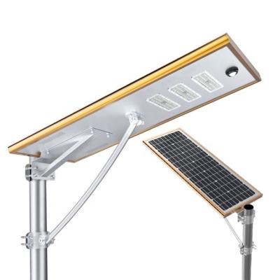 China Commercial price integrationr solar led street light wholesale 30w 60w induction street light all in one for sale