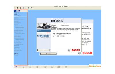 China New Bosch ESI ( Tronic ) 2014.1 Automotive Diagnostic Software for sale