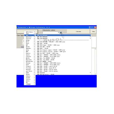 China Tachosoft Mileage Calculator V21.5 Automotive Diagnostic Software , Digital Odometer Calculators for sale