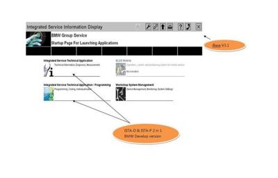 China BMW ICOM ISTA-D 3.44.10 ISTA-P 53.5.000 Software HDD Automotive Diagnostic Software for sale
