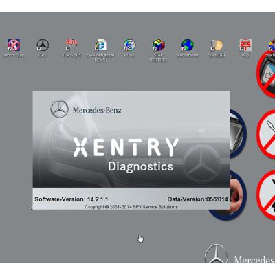 China Automotive Diagnostic Software MB STAR C3/C4  HDD DELL Format 160G For Benz for sale