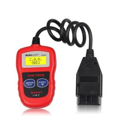 China Powerful Autel OBD2 Pin Code Reader AutoLink AL301 with Color Screen for sale