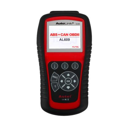 China Handheld Autel OBD2 Code Scanner AutoLink AL609 ABS CAN for sale