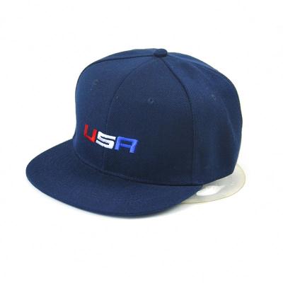 China COMMON Custom 3D Embroidered Snapback Flat Brim Caps Hip Hop Baseball Cap From China Manufacture for sale