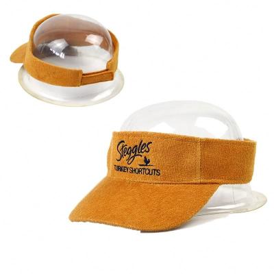 China New Arrival JOINT Men's Sport Embroidery Decorating Polyester Terry Towel Hook And Loop Sun Visor Hat for sale