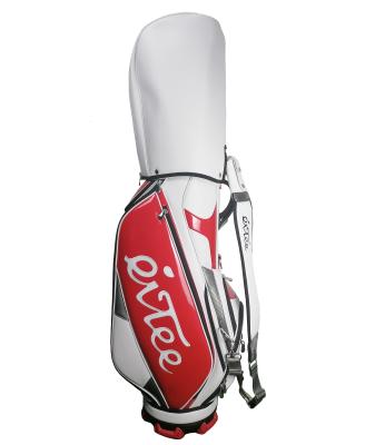 China 2021 PU Factory Supply Hot Price Vintage Red Golf Bag Waterproof for sale