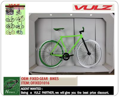 China Aluminum Alloy OEM Fixed Gear Bikes 101618 for sale