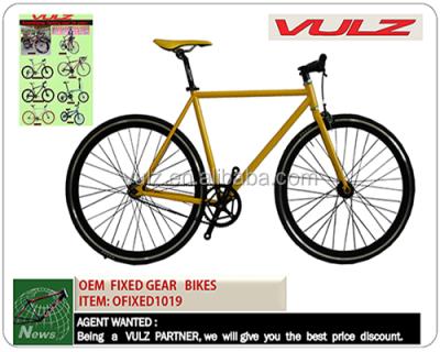 China Aluminum Alloy OEM Fixed Gear Bikes 101921 for sale