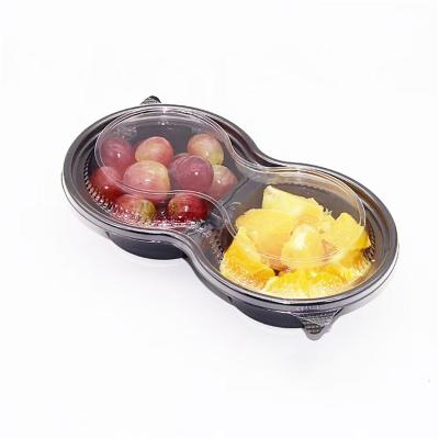 China Taiyu Disposable Custom Clear Plastic Fruit Insert Tray Blister Packing Tray With Dividers Details for sale