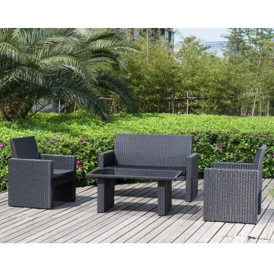 China Patio\Garden\Outdoor Leisure Sofa Set KD Outdoor\Backyard\Poolside\Garden Furniture Cheap PE Rattan Deck for sale