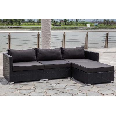 China Park\Garden\Community\Street\Road\Patio Furniture Home Premium Sofa Set Garden Sets 4PC With Cushion Outdoor Furniture Ningbo for sale