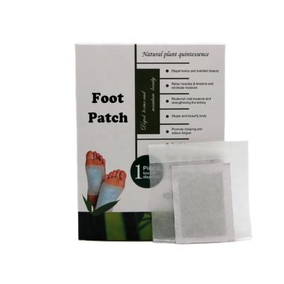 China 2021 hot sale detox effect natural herbal foot patch detox disposable foot pad for foot care for sale