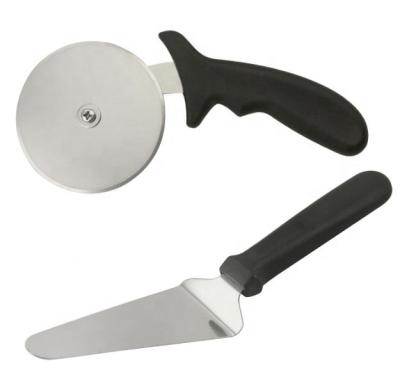 China Hot Selling Sustainable At Amazon Market Plastic Bakeware Pizza Slicer Handle Stainless Steel Pizza Cutter Wheel for sale