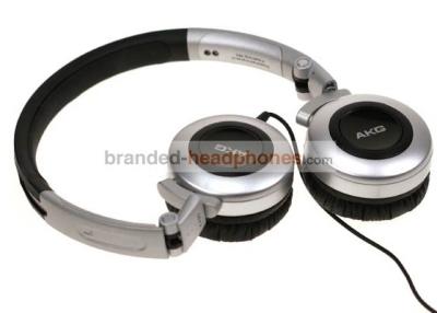 China K430 3.5 mm Volume Control Mini AKG Foldable Headphones, Headset With Single Sided Cable for sale