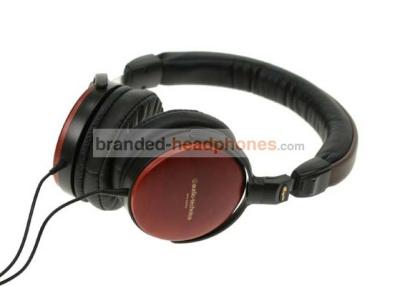 China ATH-ESW9A Wired Stereo Binaural Portable Wooden Audio Technica Dj Headphones For Computers for sale