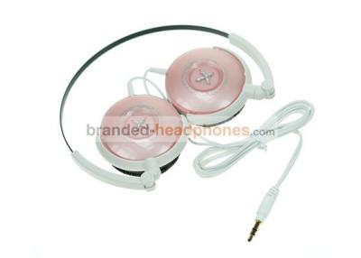 China ATH FW3 On - Ear Pink Dynamic Noise Cancelling Audio Technica Portable Headphones For Computers for sale