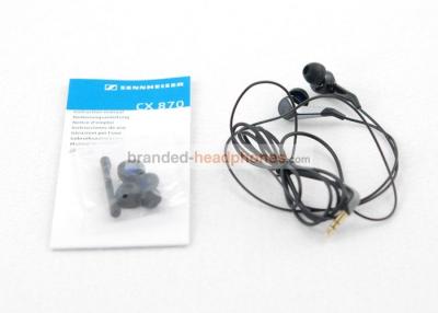 Chine Écouteurs dynamiques personnalisés de Sennheiser CX 870 d'oreille de basse de silicium dedans -, Earbud pour Iphone à vendre