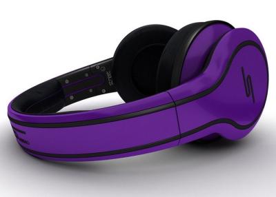 China Purple Audio Sync Limited Edition Over - Ear Wired Sms 50 Cent Headphones For Mobile Phone for sale