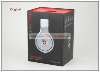 China Original Level Beats Branded Headphones By dre Pro On ear Headphones Black and White for sale