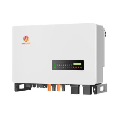 China Grid Tie Solar Power System 25kw 30kw 40kw 50KW 220V to Grid Tie Solar Inverter 520V Pure Hybrid Inverter 4MPPTs BMS Function Solar Inverter Sine Wave for sale