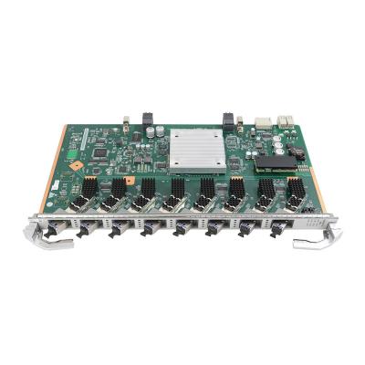 China FTTH FTTX CGHD 8 Card 10G XG-PON GPON OLT Interface Left Combo Panel H902CGHD for MA5800 Series OLT for sale