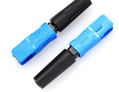 China Fits FTTH Fiber Optic SC UPC Singlemode Fast Connector FTTH Fast Connector Fiber Optic Fast for sale