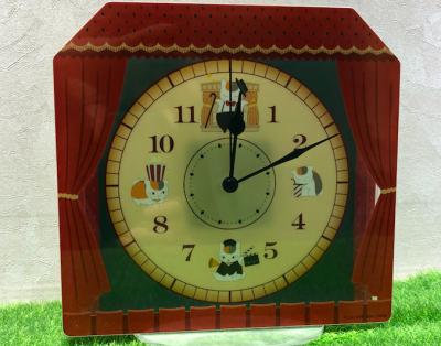 중국 Customised Square Anime Cartoon Character Clock Plastic Table Clock 판매용