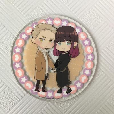 China Customized Acrylic Coaster with Anime figure/star/Cartoon figure/Company Logo Printed zu verkaufen