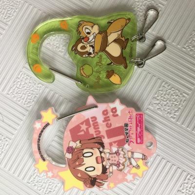 Cina CMYK ha stampato catena chiave di Carabiner di anime del fermaglio di arrampicata la piccola in vendita