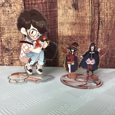 중국 UV Printing Anime Acrylic Standee Advertising Display 3mm Thickness 판매용