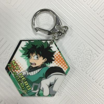 Cina Il laser su ordinazione Fadeless di colore ha tagliato Keychains acrilico con la figura di anime in vendita