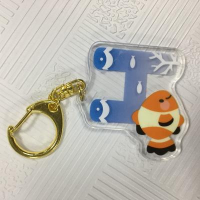 中国 ROHSの高い定義を含む独特な設計日本製アニメアクリルのKeychain 販売のため