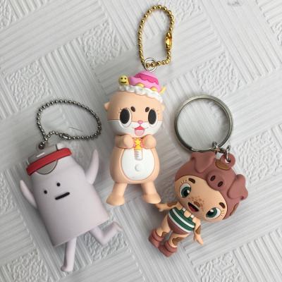 China Lichtgewicht Zacht pvc Anime stelt Douane 3d Charmes voor In reliëf makend Druk Te koop