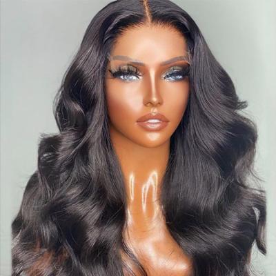 China Silky Straight Wave 10a 12a Grade 100% Virgin 30 Hd Hair 40 Inch Lace Front Wigs Natural Transparent Lace Body Wave Wig 13x6 for sale