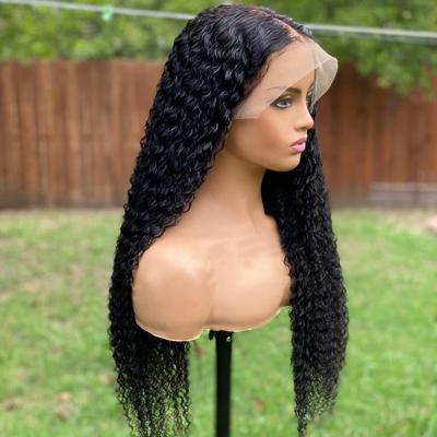 China Silky Straight Brazilian Hair Wigs For Black Women, Swiss Deep Wave 13X4 Hd Lace Band Wigs Pre Plucked, Lace Front Human Hair Wigs for sale