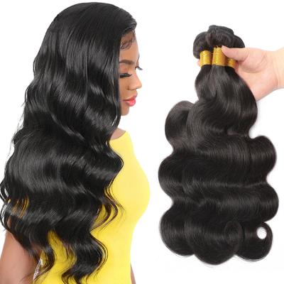 China Body Wave Bundles Silky Straight Raw Virgin Brazilian Hair Unprocessed Bundles for sale