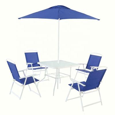 China Outdoor Weather Furniture 6 Piece Outdoor Patio Dining Set for sale