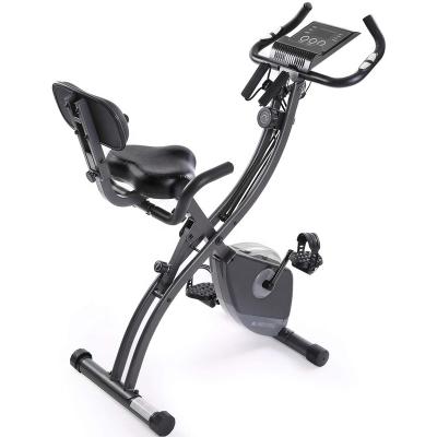 China Eco-friendly Folding Indoor Stationary Bike Fitness Exercise Bike Magnetic Recumbent Exercise Bike With High Quality for sale