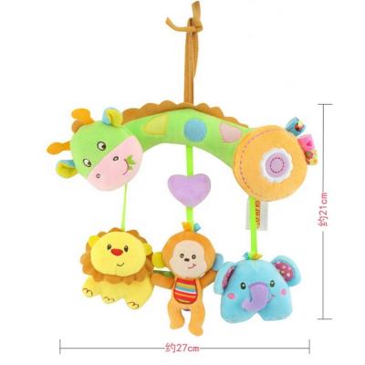 China Baby Pram Play Toy Baby Activity Rattle Clip on Learn Toy Baby Spiral Crib Spram Hutch Accessory Toy for Boys and Girls for sale