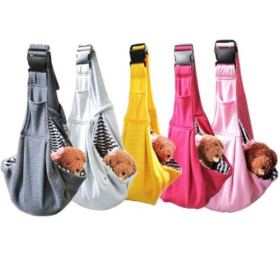 China Amazone Pet Sling Carrier Pet Carrier Bag Safety Adjustable Hot Selling Adjustable Pet Care Packing Bag for sale