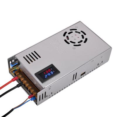 China 400W Lithium Battery Charger 12.6V 14.6V Power Adjustable Voltage and Current 12V 30A Lifepo4 Adapter LI-400W for sale